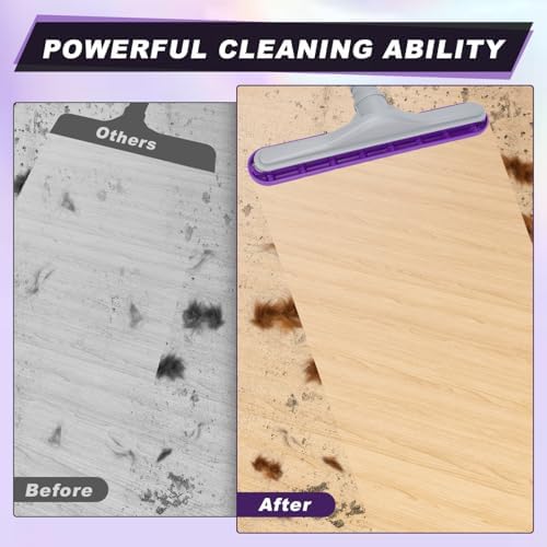 101446 EZ Glide Floor Tool for ProTeam Backpack Vacuums 10 QT & 6 QT and Hoover Commercial C2401 - 1.5″ Nut-Coupling Wand Fit — Multi-Surface Nylon Brush Head for Hard Floor & Low-Pile Carpe,14″ - Image 5