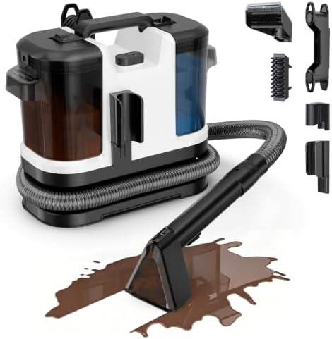 Portable Carpet & Upholstery Cleaner Machine, 21kPa Spot Cleaner Machine by Yoomie