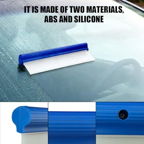 1PCS Car Squeegee, Squeegees for Car, 12 Inch Flexible Silicone Squeegee T-Bar Water Blade, Car Accessories Quick Drying Flexible Squeegee Wiper for Automotive Or Bathroom Drying (1PCS) - Image 4