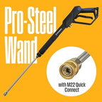 Westinghouse WPX2700e Electric Pressure Washer, 2700 Max PSI and 1.76 Max GPM, Induction Motor, Onboard Soap Tank, Spray Gun and Wand, 5 Nozzle Set, for Cars/Fences/Driveways/Homes/Patios/Furniture - Image 3