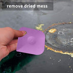 Herda Plastic Pan Dish Pot Food Kitchen Scraper Tool,Premium Food Scraper - Image 3