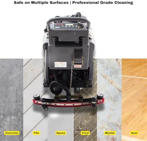 SUNMAX 22" Self-Propelled Commercial Floor Scrubber, 14.5-Gal Tank - Image 5