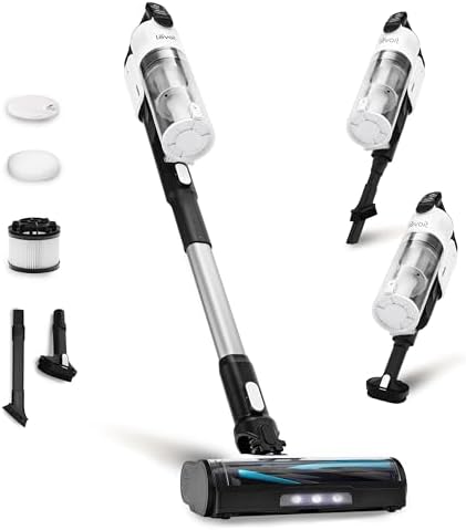 Levoit Cordless Vacuum Cleaner, Anti-Tangle for Pet Hair, Up to 50 Minutes by Unknown