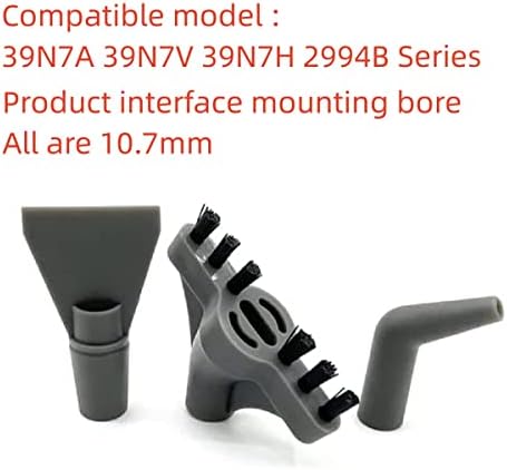 Sionlan 6 Pack for Bissell SteamShot Hard Surface steam Cleaner 39N7A 39N7V 39N7H 2994B Replacement Parts (3 Hard Brushes + 1 Wall Crevice Brush + 2 Multi-Surface Tools)… - Image 2