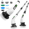 Highyes Electric Spin Scrubber for Cleaning Bathroom: Cordless Power Shower Scrubber - Electric Cleaning Brush for Tile Tub by Highyes