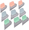 Magic Window Track Cleaner, Window Groove Cleaning Brush Tools Set, Cleaner Brushes for Window lides Gaps Tile Lines Shutter Slats Car Vents & Narrow Gaps (9PC) by AprYew