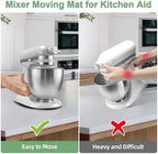 Mixer Slider Mat Compatible with KitchenAid 4.5 QT Tilt Head Stand Mixer - Image 4