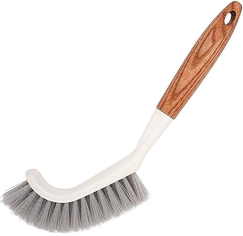 Crevice Cleaning Brush, Hard Bristle Grout Brush Gap Cleaner Tool for Tight Groove Spaces, Kitchen, Bathroom, Sliding Shower Door, Faucets Corners, Tiles, Sink and Windows Track by Haomaomao