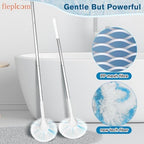 Non-Scratch Tub Tile Scrubber Brush, 48" Long Handle (2-Pack) - Image 4