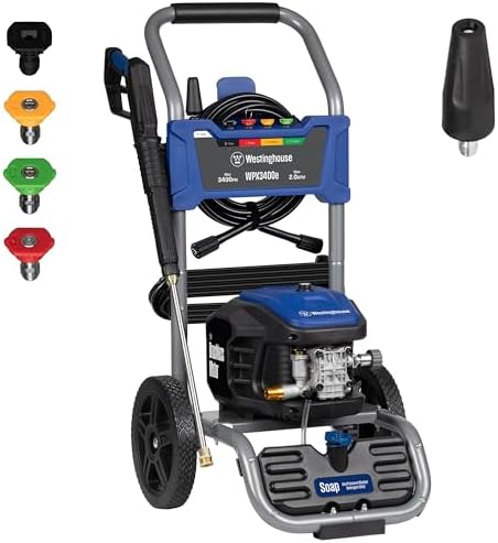 Westinghouse Electric Pressure Washer Bundle with 3400 PSI 2 GPM Washer and 15" Surface Cleaner Attachment - Image 2