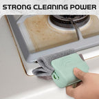 Runsgo Window Track Cleaner, Handheld Cleaning Brush Set, for Window Slides Grooves, Tile Grout Lines, Shutter Slats, Car Ac Vents & Narrow Gaps (Gray 3pcs) - Image 4