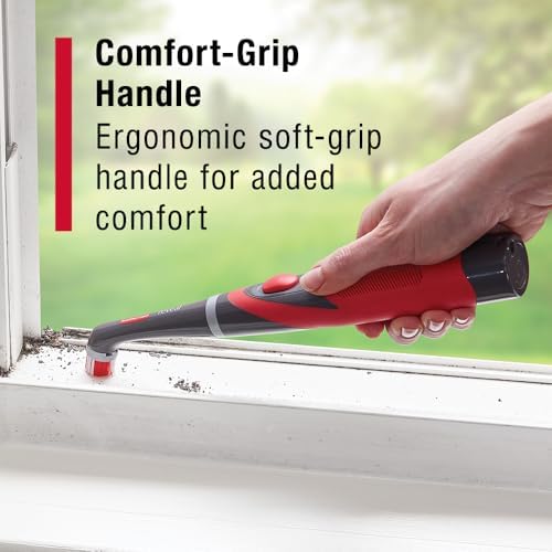 Rubbermaid Reveal Power Scrubber 5-Piece Kit, Cordless Electric Battery Powered Spin Scrub Brush, Water Resistant, for Home/Kitchen/Bathroom/Grout/Tile/Shower/Tub - Image 5