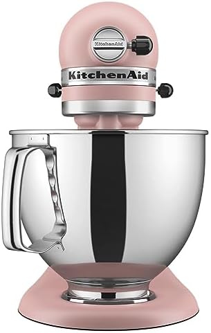 KitchenAid Artisan, 5-Qt Tilt Head Stand Mixer, KSM150PS, Dried Rose - Image 2