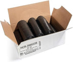 Aluf Plastics 60 Gal Black Trash Bags, 22 Micron (EQ.), 38" x 60" (150 Pk) - Image 2
