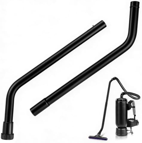 1 Pack Aluminum Vacuum S-Wand Replacement Compatible with Proteam,Black by HappyAlley