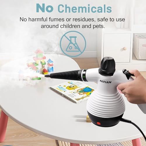 Handheld Steam Cleaner for Home Cleaning with 10 Accessories - Image 3