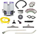 ProTeam GoFit 3 Commercial Backpack Vacuum with Restaurant Tool Kit, 3 qt, Corded by ProTeam