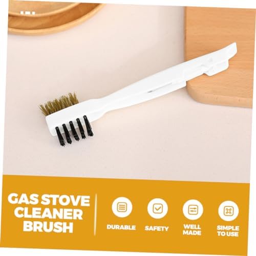 Gas Stove Scrub Brush Kitchen Cleaning Tool for Cooktop Grease and Grime Removal Gaps Cleaning Brush for Oil Stains and Burn Marks Easy to Use and Design - Image 2
