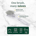 Cuisinart Dish Brush with Handle, 2 Pack, Firm Bristles - Image 5