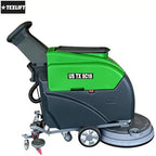 Walk-Behind Commercial Floor Scrubber Machine, 18″ Cleaning Width, Battery Powered Scrubber Dryer with 13 Gal Tanks for Warehouse, Retail & Facility Cleaning (US-TX-SC18) - Image 3