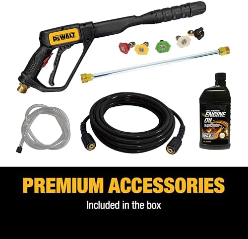 DeWalt 3300 PSI Gas Pressure Washer, 2.4 GPM, Residential Model DXPW3300-S - Image 4