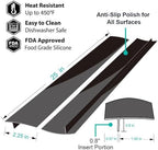 Mofason Stove Counter Gap Cover - 25 Inch Stove Gap Filler 2 Pack Black - Image 3
