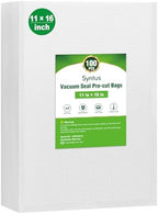 Syntus 100 Pcs Vacuum Sealer Bags for Food, Gallon Size 11x16, BPA Free by Syntus