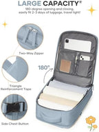coofay Large Travel Backpack For Women Men Airline Approved Carry On Backpack Flight Approved Waterproof Sports Luggage Backpack Casual Daypack Hiking Backpack Grey Blue - Image 5