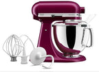 KitchenAid Artisan, 5-Qt Tilt Head Stand Mixer, KSM150PS, Beetroot - Image 2