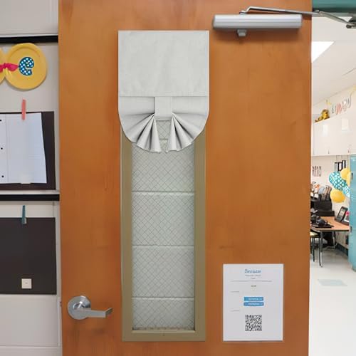 NICETOWN Classroom Blackout Shades for Windows and Doors, Ivory White by NICETOWN