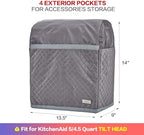 HOMEST Stand Mixer Dust Cover for KitchenAid 5/4.5 Quart Tilt Head - Image 3