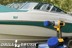 Blue Medium Stiffness 5in Scrub Brush - Aquarium Cleaner - Marine Vessels - Image 6