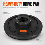 16-Inch Floor Buffer Pad Driver for 17-Inch Buffer & Scrubber, 2-Inch Riser - Image 3
