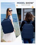 coofay Travel Backpack Carry on Flight Approved Carry on Backpack for Airplanes Personal Item Travel Bag 18x14x8 Inches Traveling Backpacks Airback Backpacks for Traveling Mochila de Viaje - Image 2