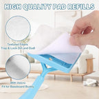 Reusable Pad Refills Compatible with Baseboard Buddy Cleaner Tool - Image 3