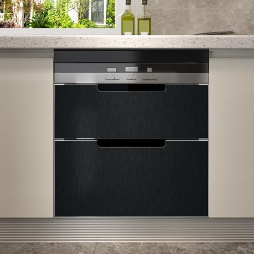 CRE8TIVE 36"x354" Large Size Brushed Black Stainless Steel Contact Paper - Image 7