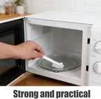 Microwave Scrubber with Handle Brush Cleaning Ergonomic Oven and 5pcs Angled Head for Narrow Gap Scrubbing, Plastic Seam Edge Kitchen Appliance Stove Sink - Image 3