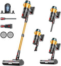 Cordless Vacuum Cleaner, 650W/60Kpa/70 Mins Cordless Stick Vacuum, Self-Standing Wireless Vacuum with LED Displsy, 1.8L Dust Cup, Anti-Tangle Vacuum Cordless, Vacuum Cleaners for Home/Pet Hair/Carpet by CordlessVacuumCleaner