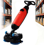 Commercial Floor Scrubber Machine Electric Buffer Polisher 17in by Unknown