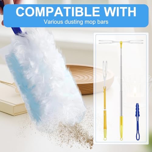 Duster Refills Compatible with Swiffer Duster Refills Set, Blue, 40 PCS - Image 3