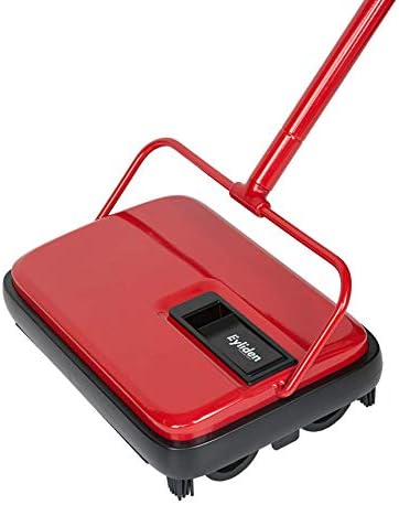 Eyliden Carpet Sweeper, Mini Size, Manual Sweeping, Red by Eyliden