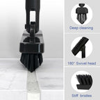 CELOX Grout Cleaner for Tile Floors, Shower Tile Floor Scrubber for Cleaning Baseboard Bathroom, Black - Image 2