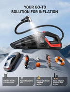 AstroAI 4-in-1 V3 12VDC 16.4FT High Power Handheld Car Vacuum&Tire Inflator - Image 4
