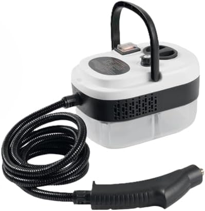 Handheld Steam Cleaner, 6-Level Adjustable Steamer for Cleaning withButtonControl, High Pressure PressurizedPortable SteamCleaning Machine for Home, Kitchen Grease, Car Detailing, Tile, Windows by CYCMIA