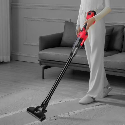 Cordless Vacuum Cleaner Compatible with Milwaukee 18V Battery (Battery NOT Included),17000Pa Brushless Portable Handheld Vacuum with Washable HEPA Filter for Car, Home, Office & Pet Hair--Tool Only - Image 3