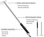 Grilliance Charcoal Grill Ash Rake Hoe for Fireplace Wood Stove Pizza Oven, Stainless Steel BBQ Cleaner Poker Scraper, Elongated Cleaning Tool Accessories for Smoker, Ceramic, Kamado, Vision Grills - Image 3