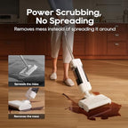 dreame FloorX 110 Plus Wet Dry Mop, Cordless Wet Dry Cleaner, Eletric Mop - Image 5