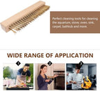 Copper Grill Brush with Wood Handle for Kitchen Sink and Stain Scrubbing - Image 6