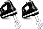 KitchenAid 5 Ultra Power Speed Hand Mixer KHM512,Onyx Black,(Pack of 2) by Unknown