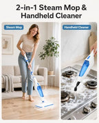 SENMO Steam Floor Mop, 14-in-1 Detachable Steam Cleaner for Home Cleaning - Image 5